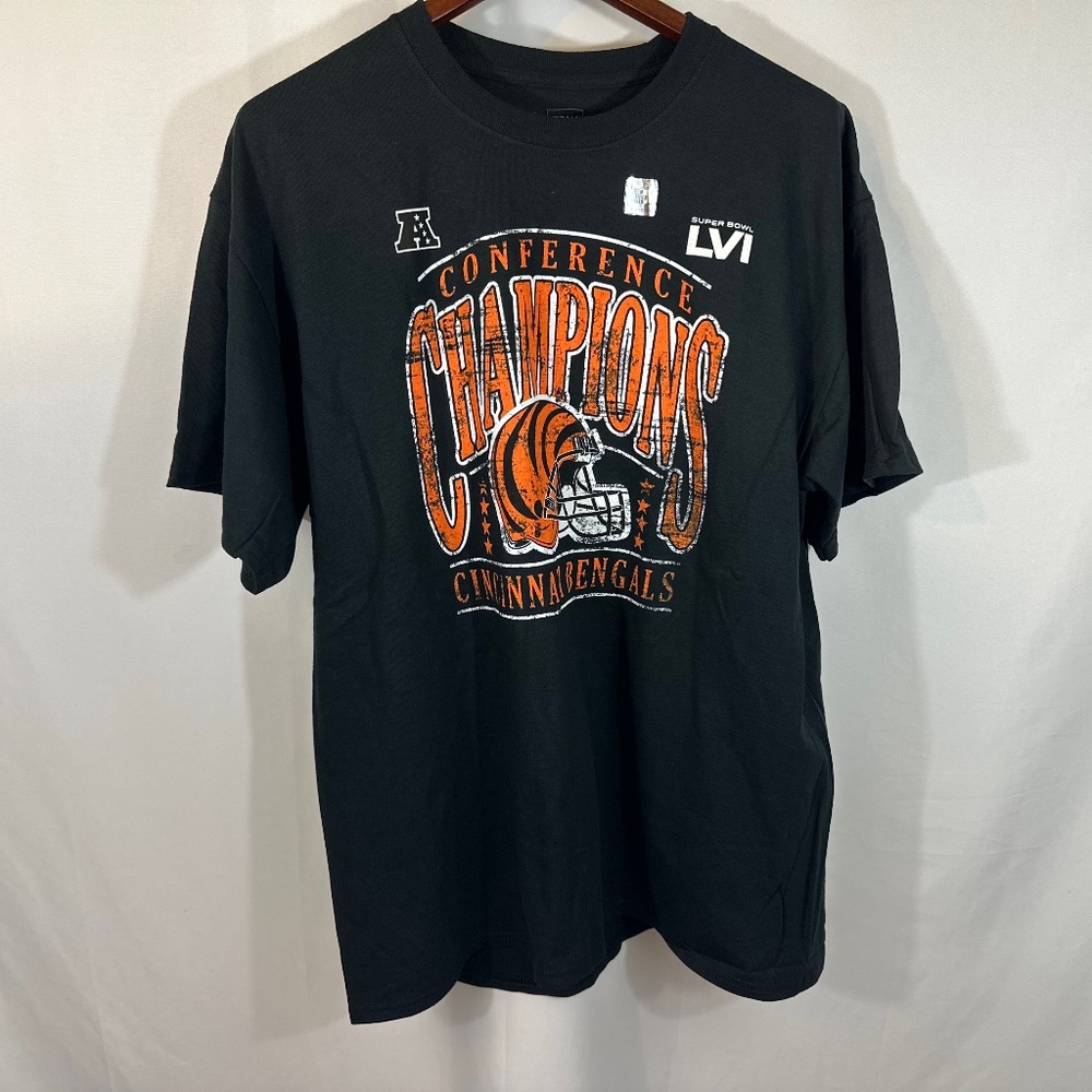 Cincinnati Bengals Conference Champions Graphic T-Shirt Size XL NWOT
